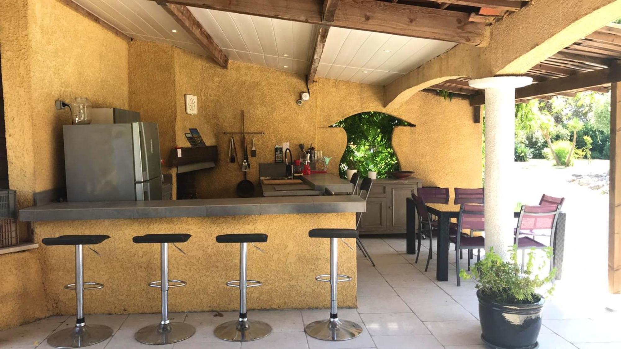 Villa Spacieuse A Beziers Avec Piscine Privee Et Jacuzzi ภายนอก รูปภาพ
