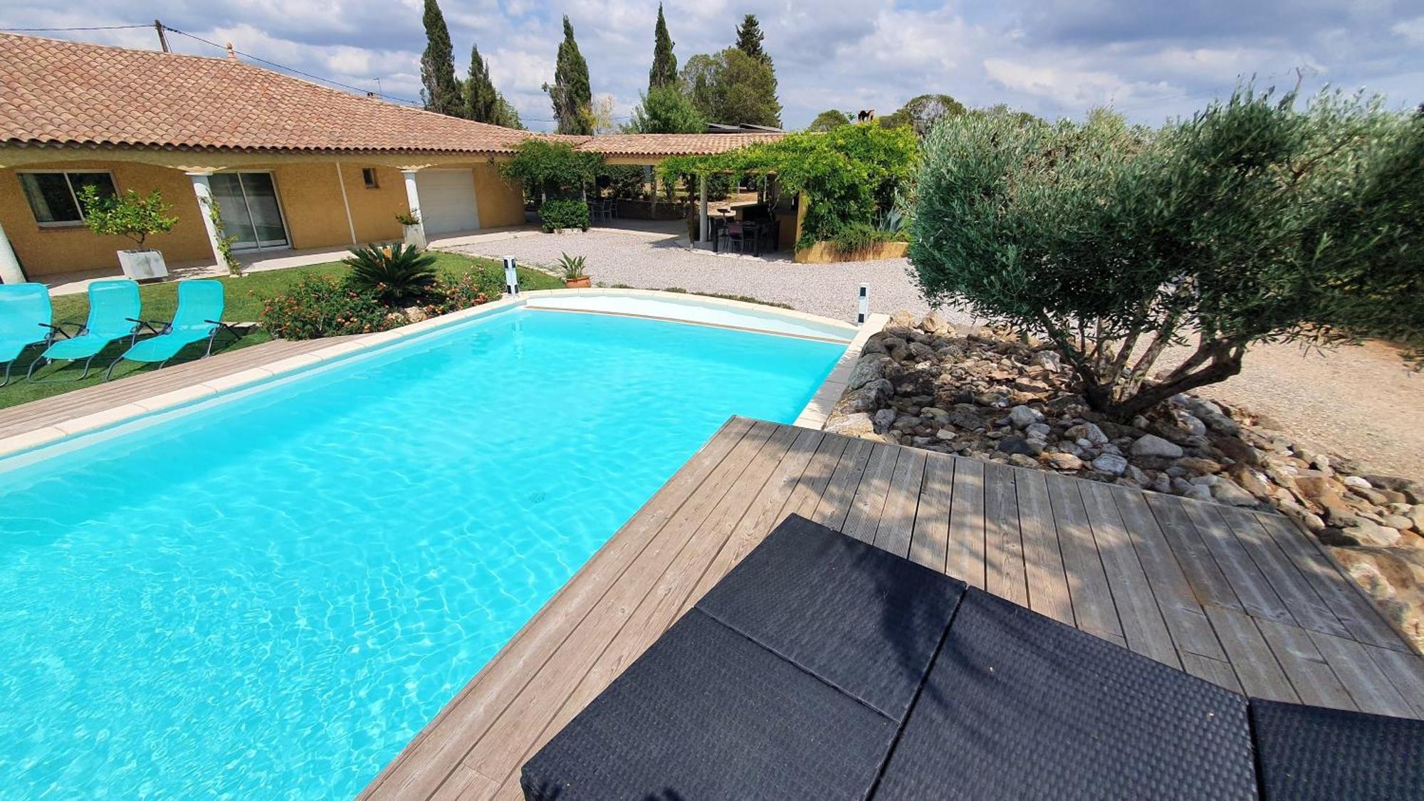 Villa Spacieuse A Beziers Avec Piscine Privee Et Jacuzzi ภายนอก รูปภาพ